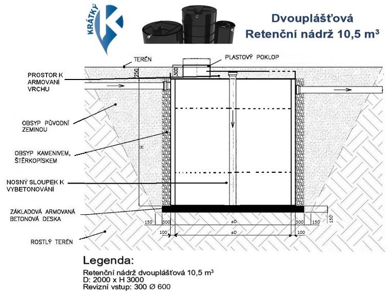 web Ret. n. dvoup. - 10,5m³